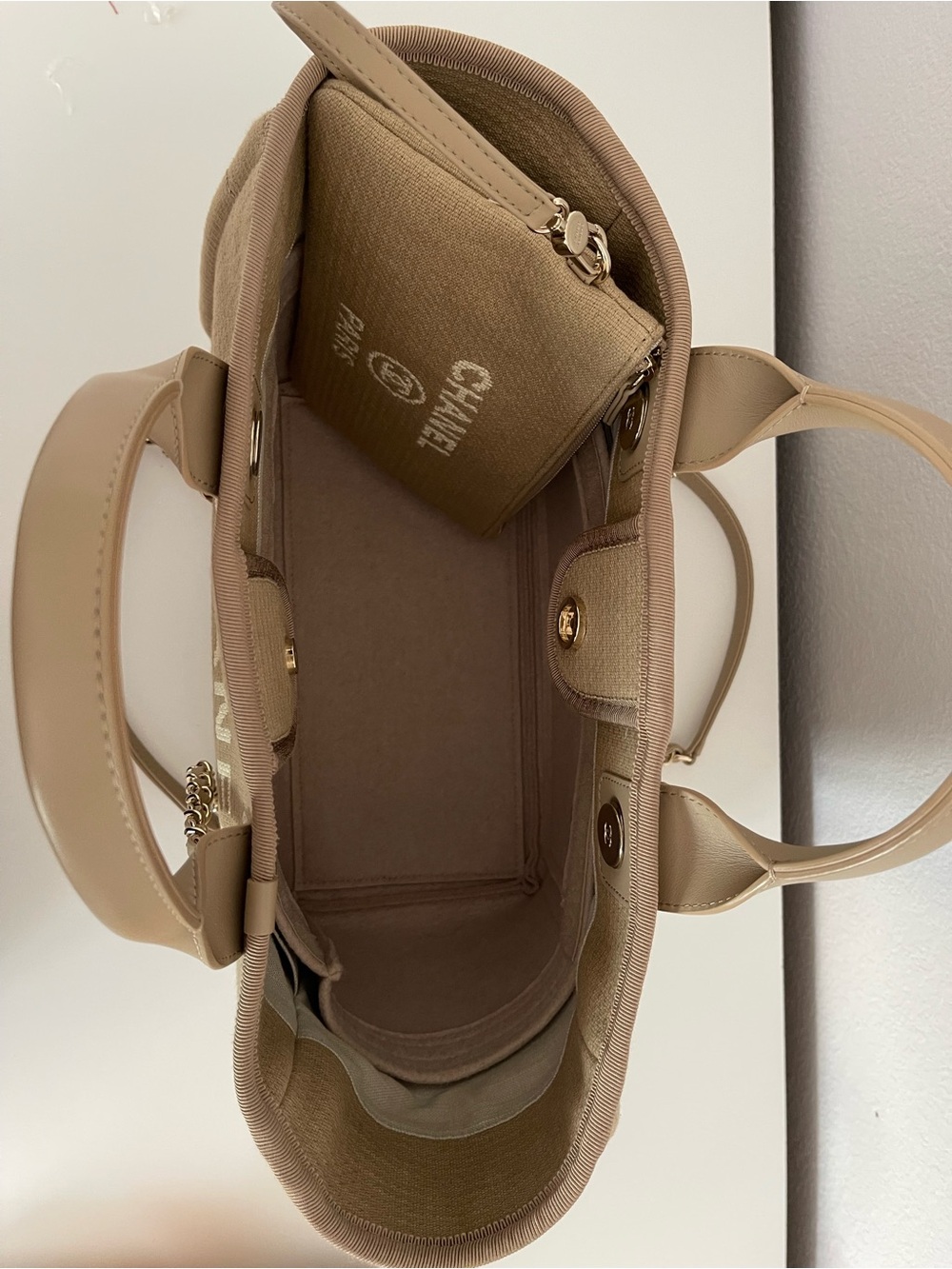 Chanel Deauville Tote - Picture 9 of 11